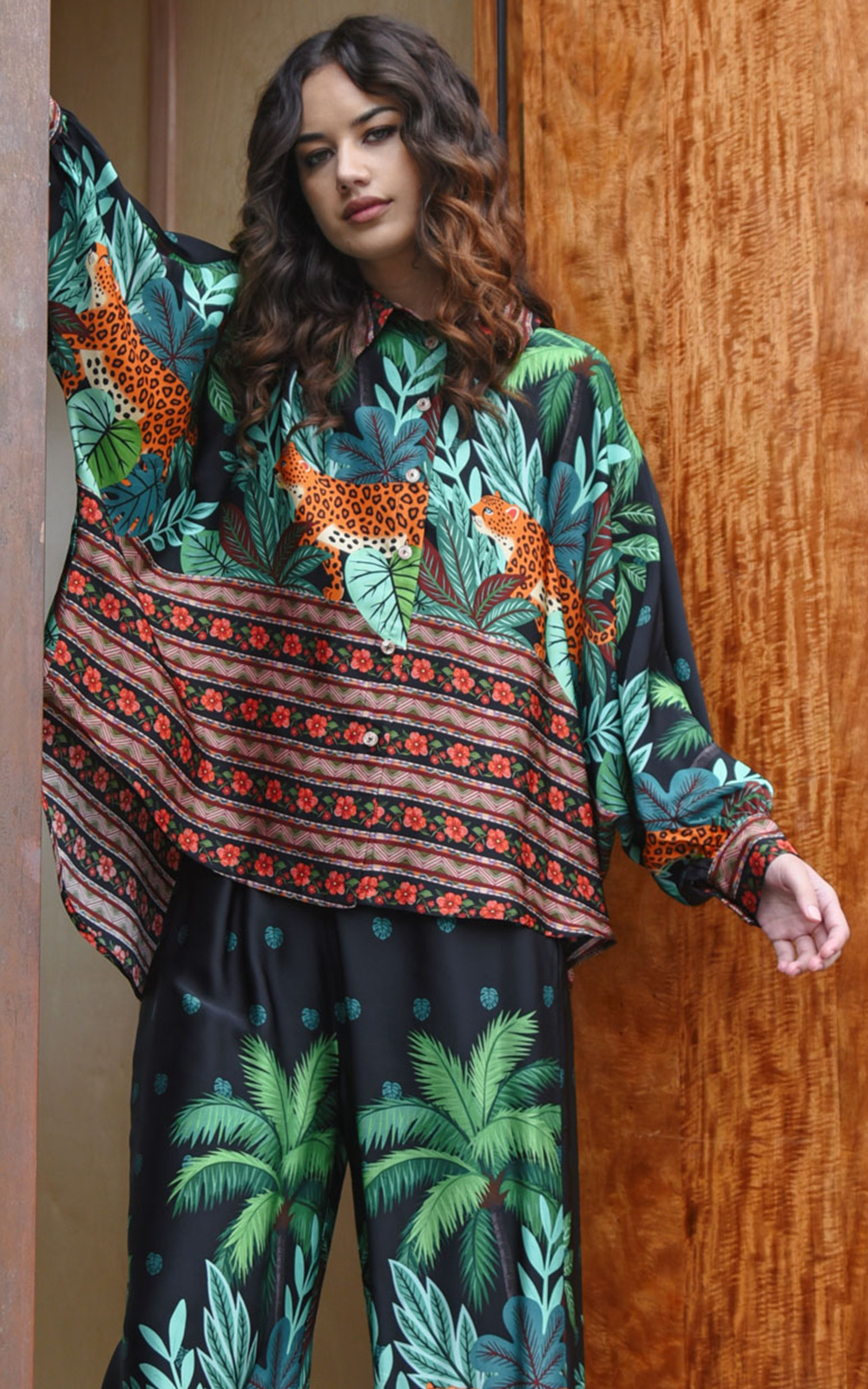 Behind Her Back Shirt product photo.