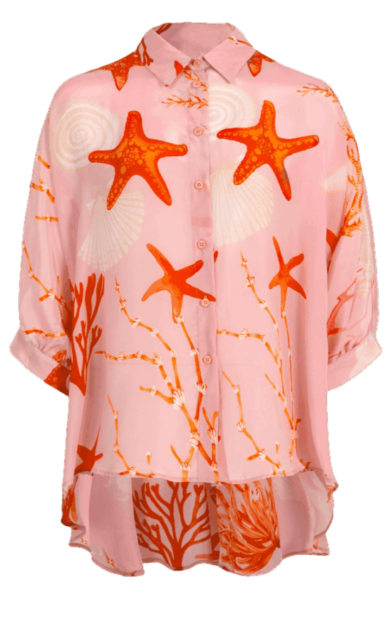 Behind Her Back Shirt product photo.