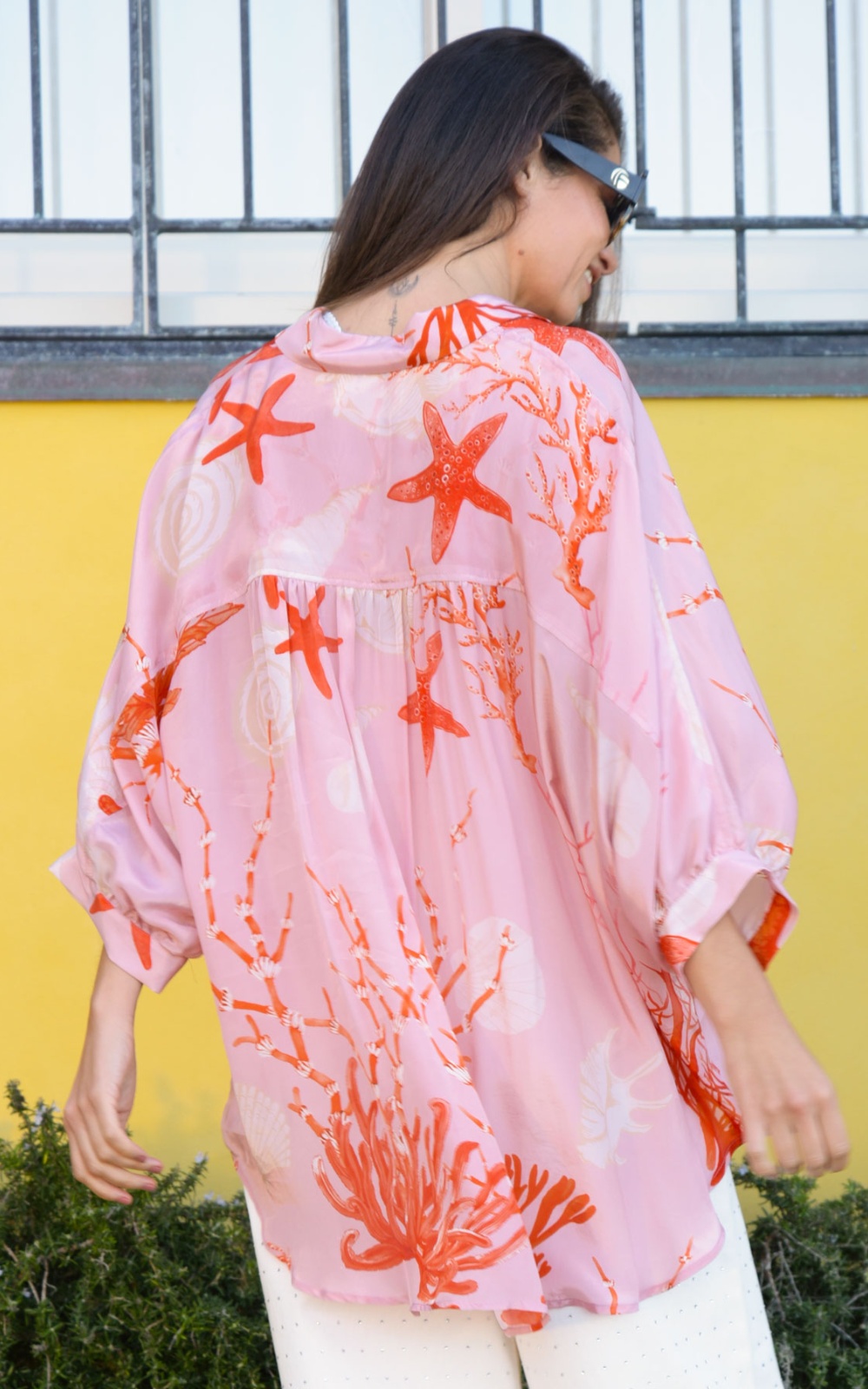 Behind Her Back Shirt product photo.