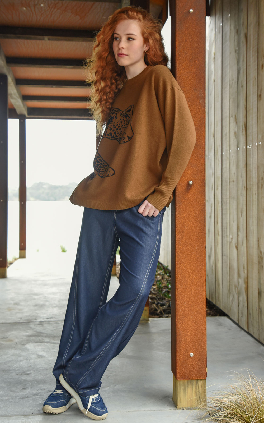 Mitten In The Stars Jumper product photo.