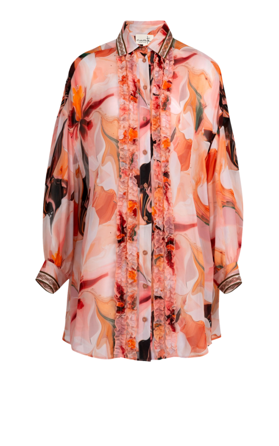 Shadow Frill Top product photo.