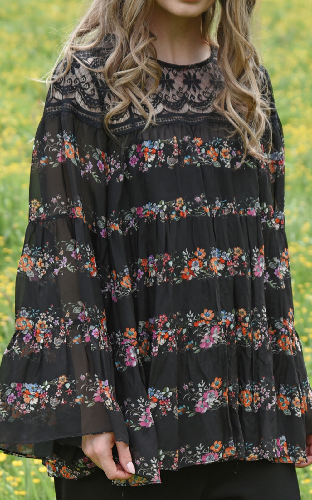 Amazing Lace Blouse product photo.