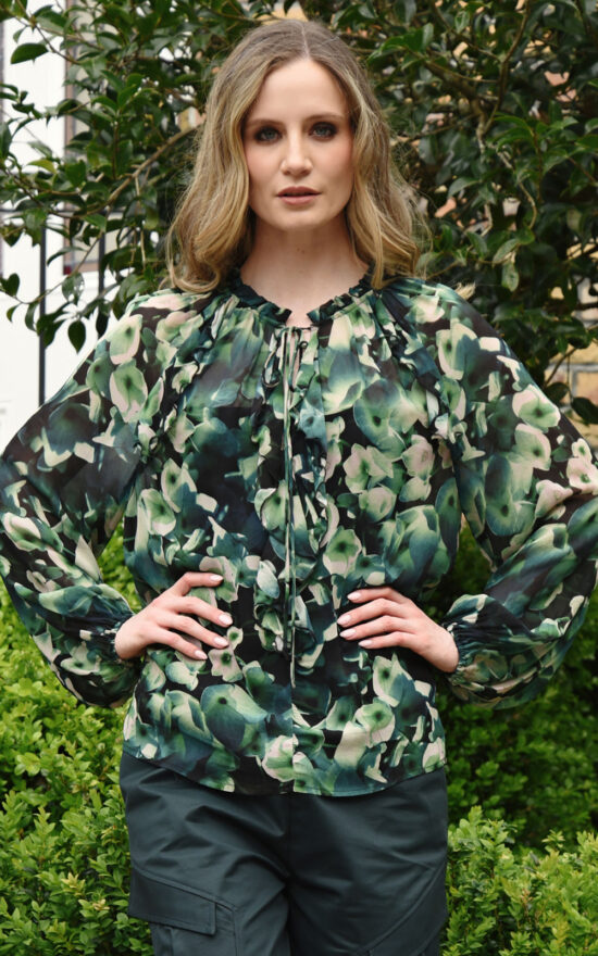 Open Season Blouse product photo.