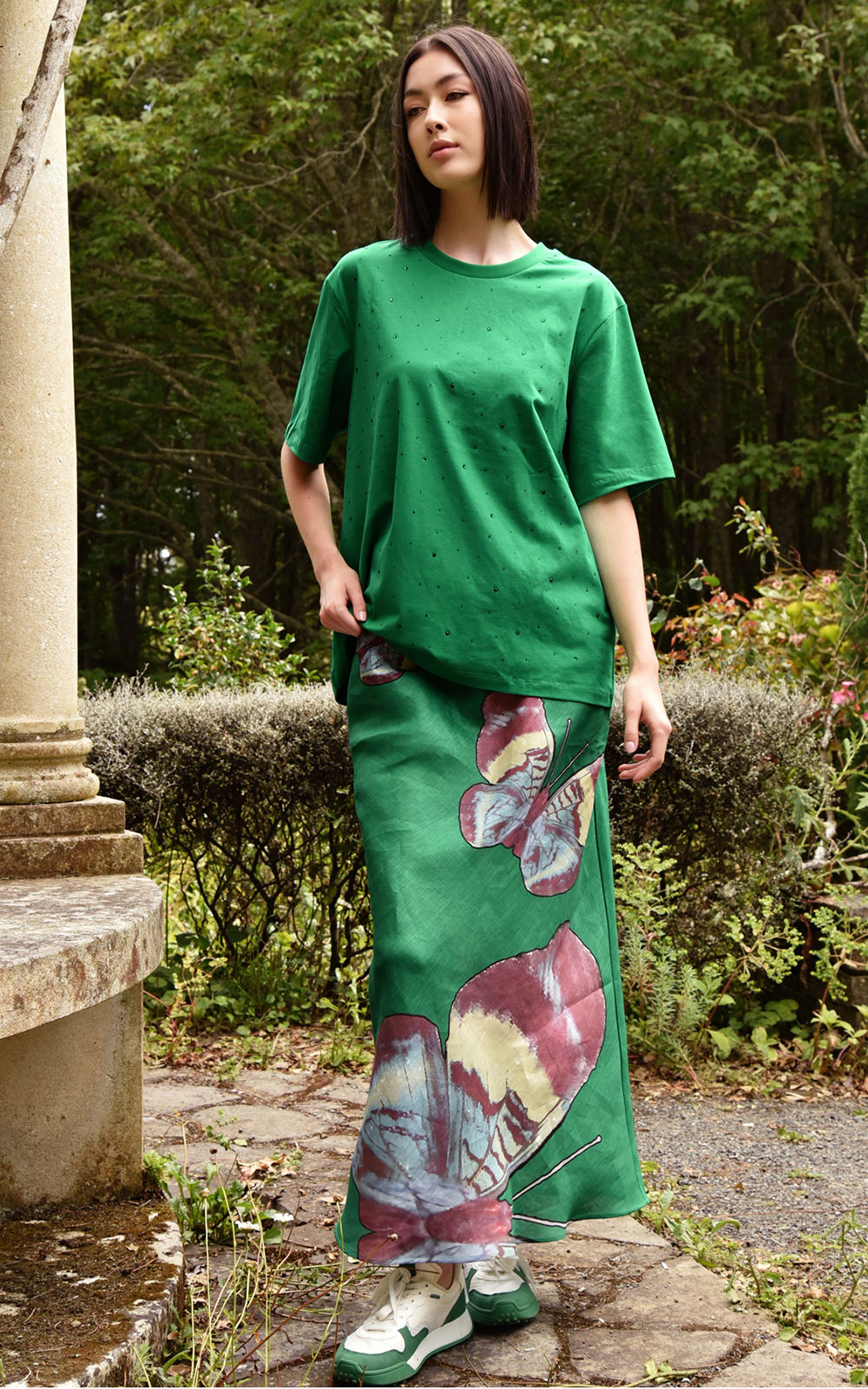 Bias About You Skirt product photo.