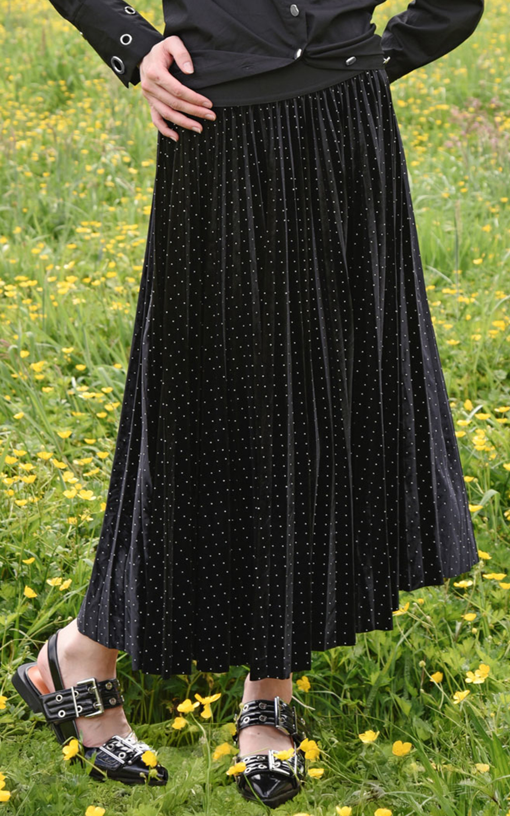 Forever Long Skirt product photo.