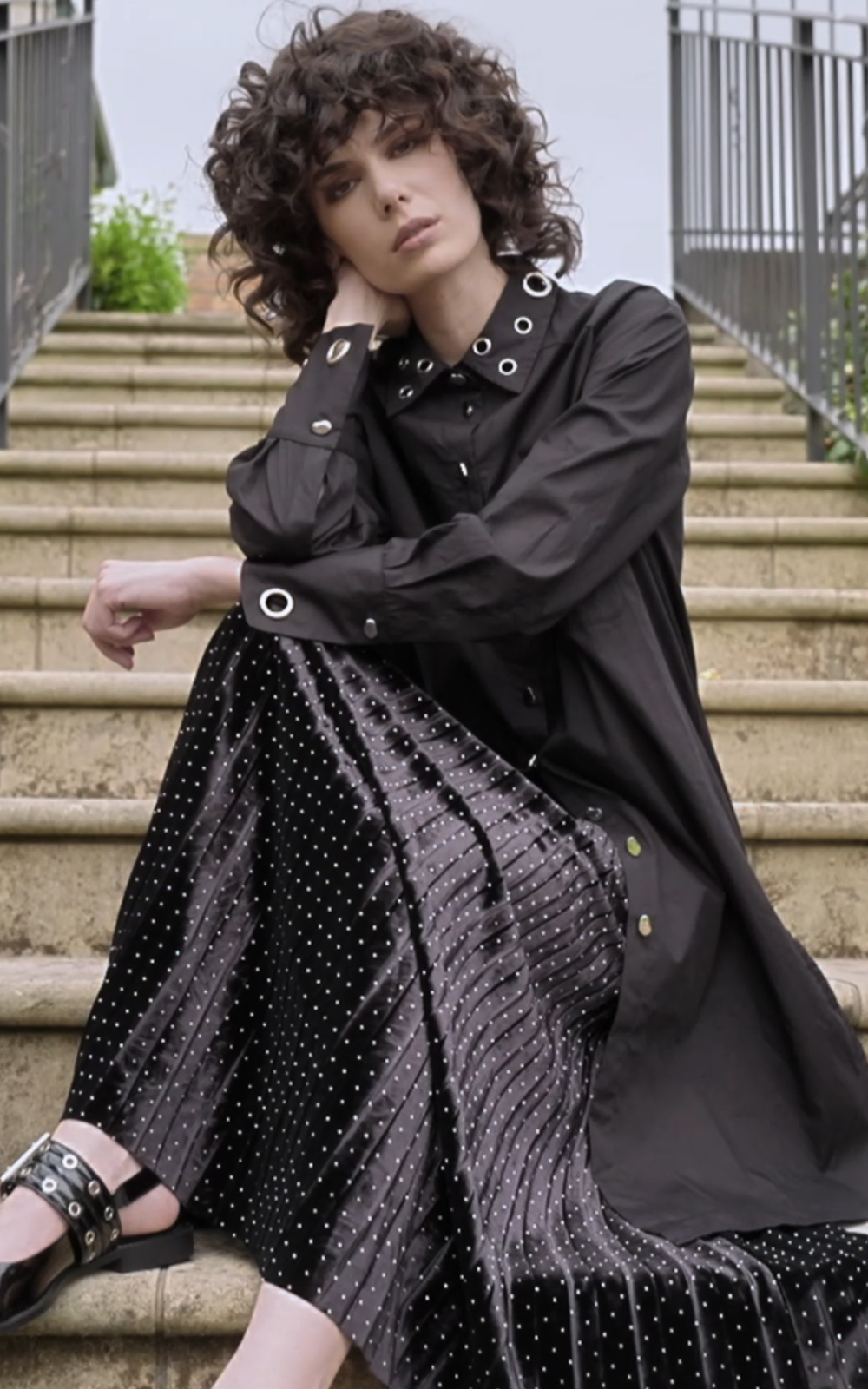 Forever Long Skirt product photo.