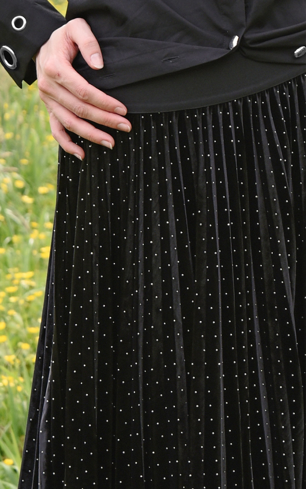 Forever Long Skirt product photo.