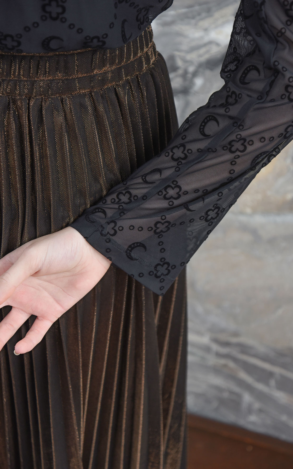 Forever Long Skirt product photo.