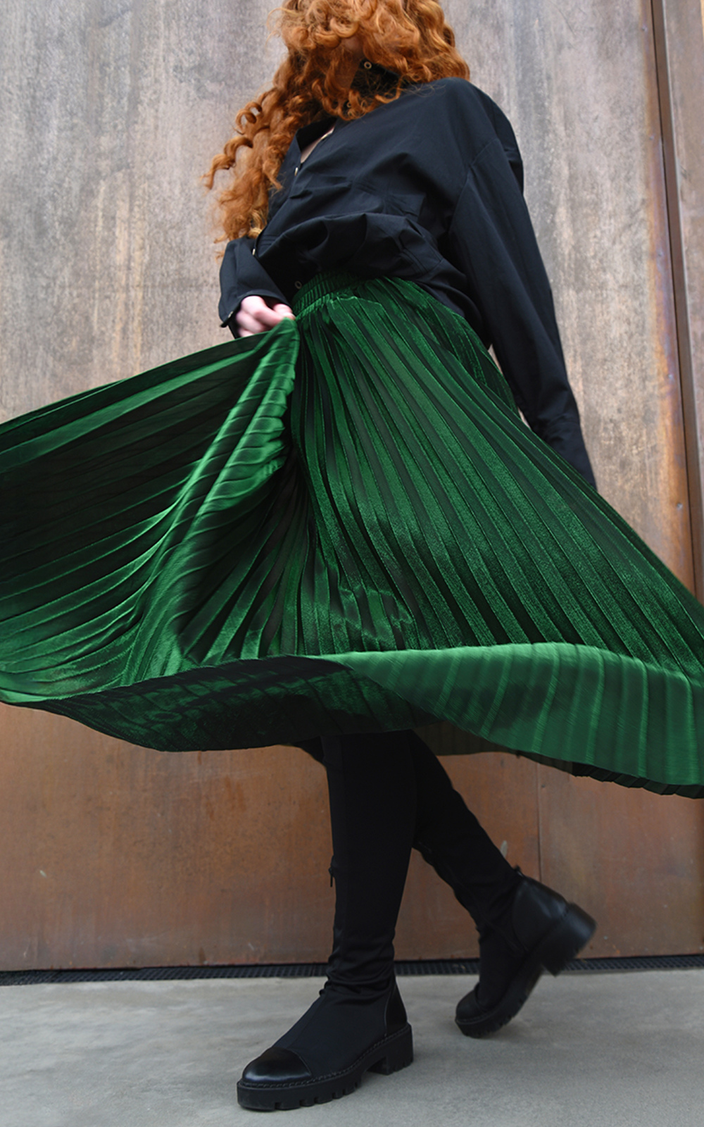 Forever Long Skirt product photo.