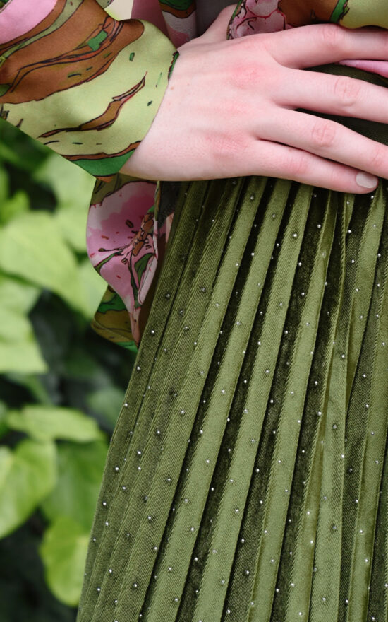Forever Long Skirt product photo.