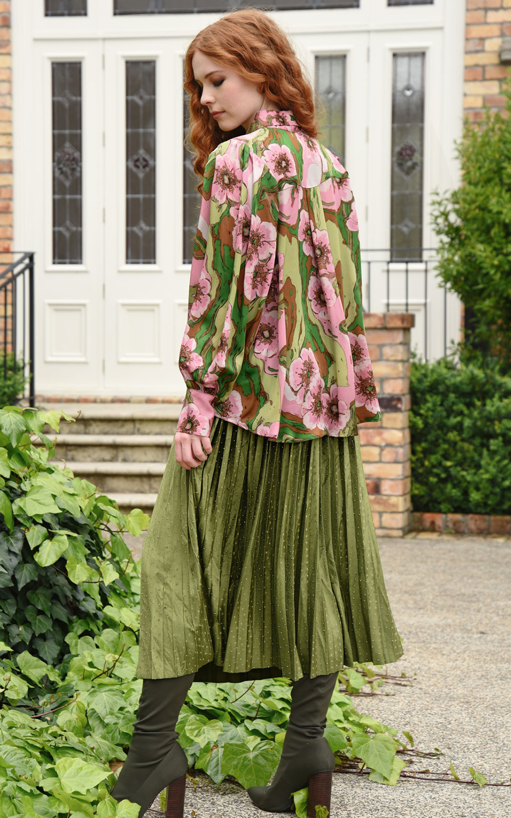 Forever Long Skirt product photo.
