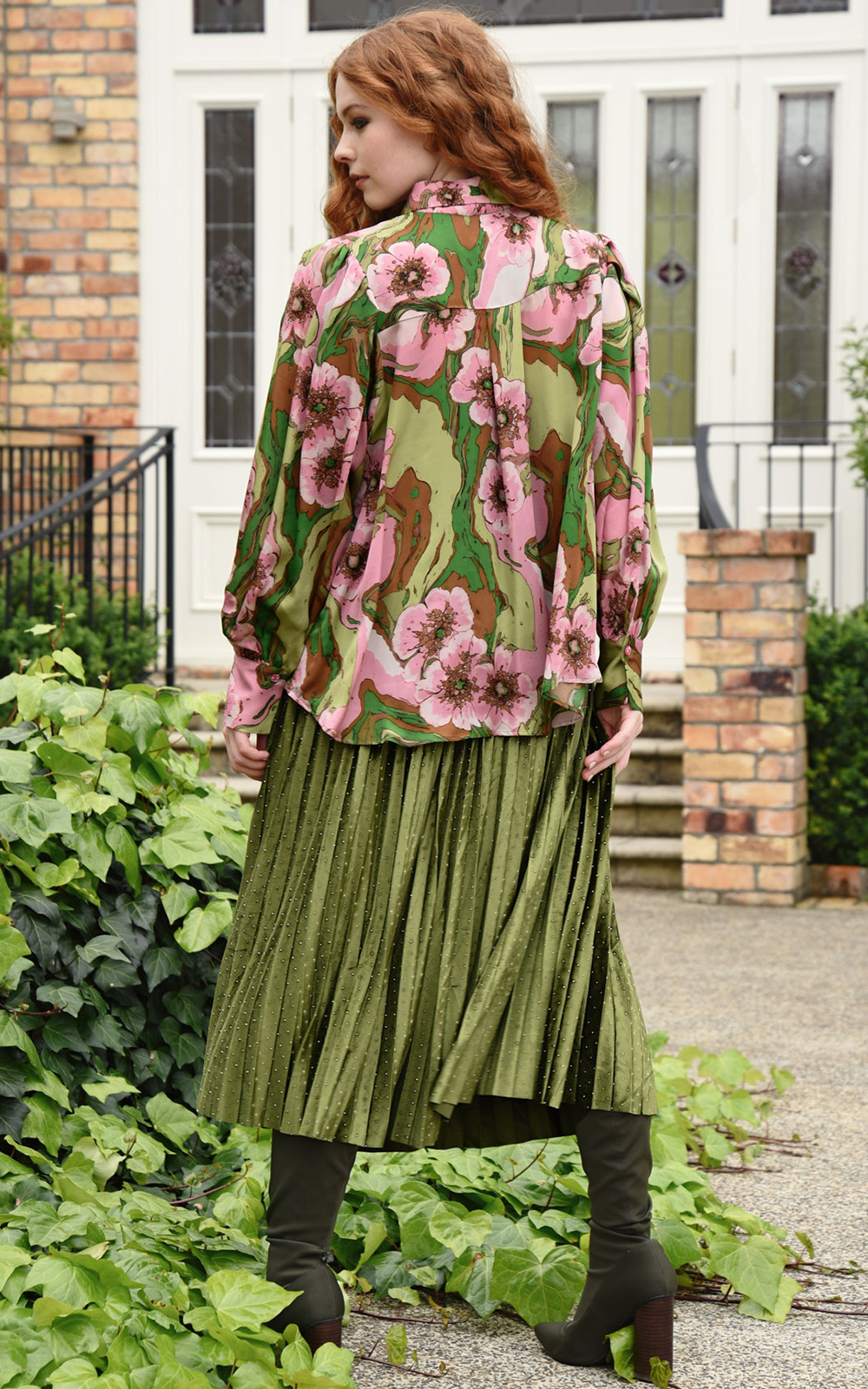 Forever Long Skirt product photo.