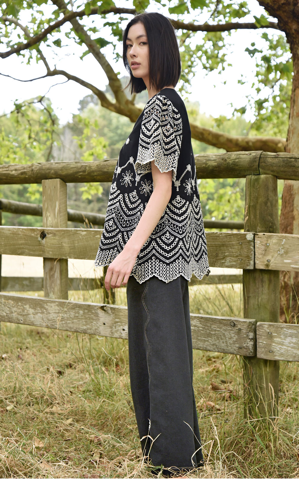 Wave The Day Jean product photo.