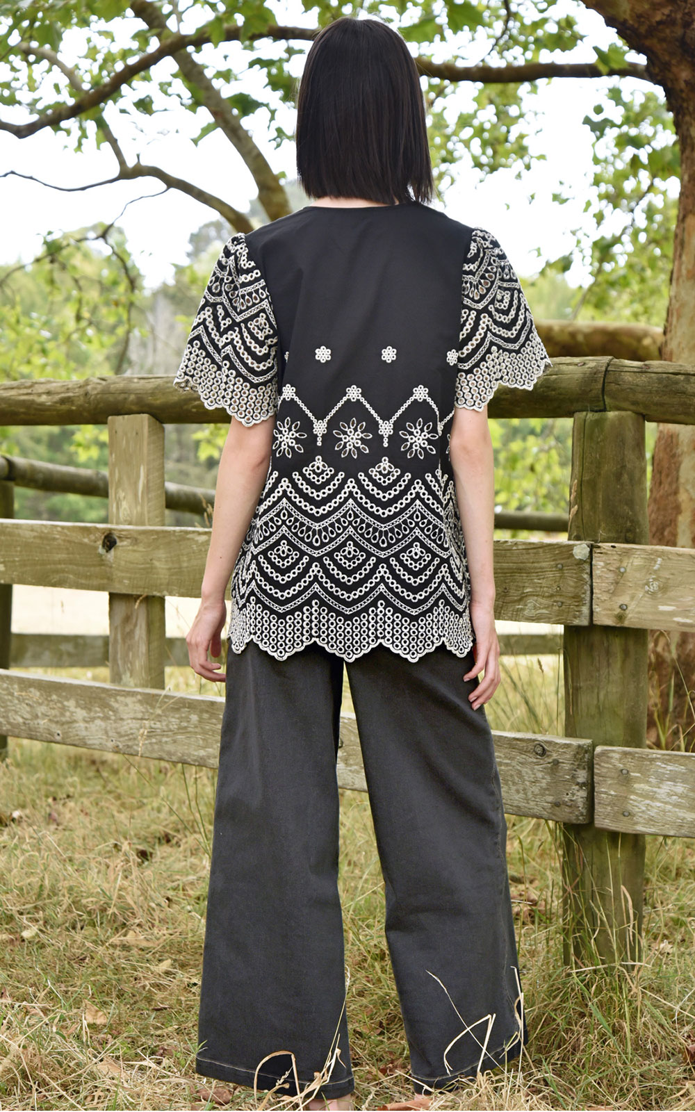 Wave The Day Jean product photo.