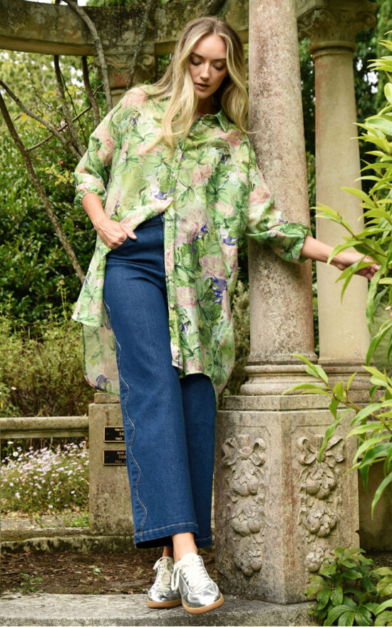 Wave The Day Jean product photo.
