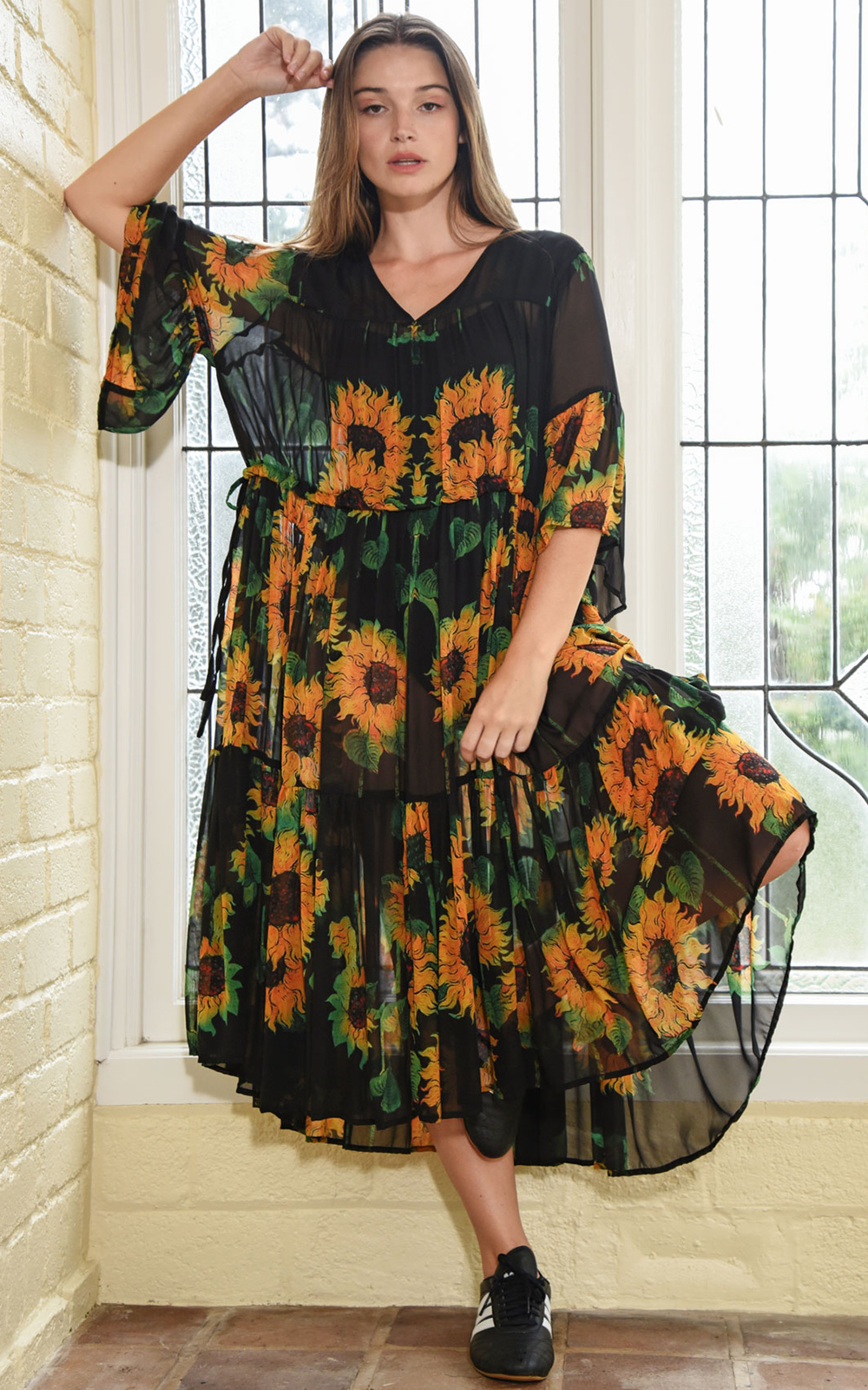 All Tiers Dress product photo.