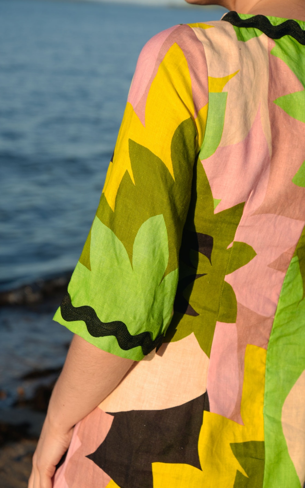 Continential Shift Dress product photo.