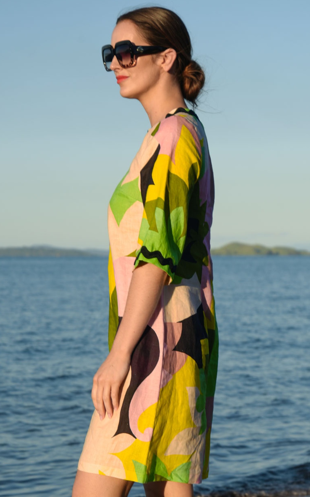 Continential Shift Dress product photo.