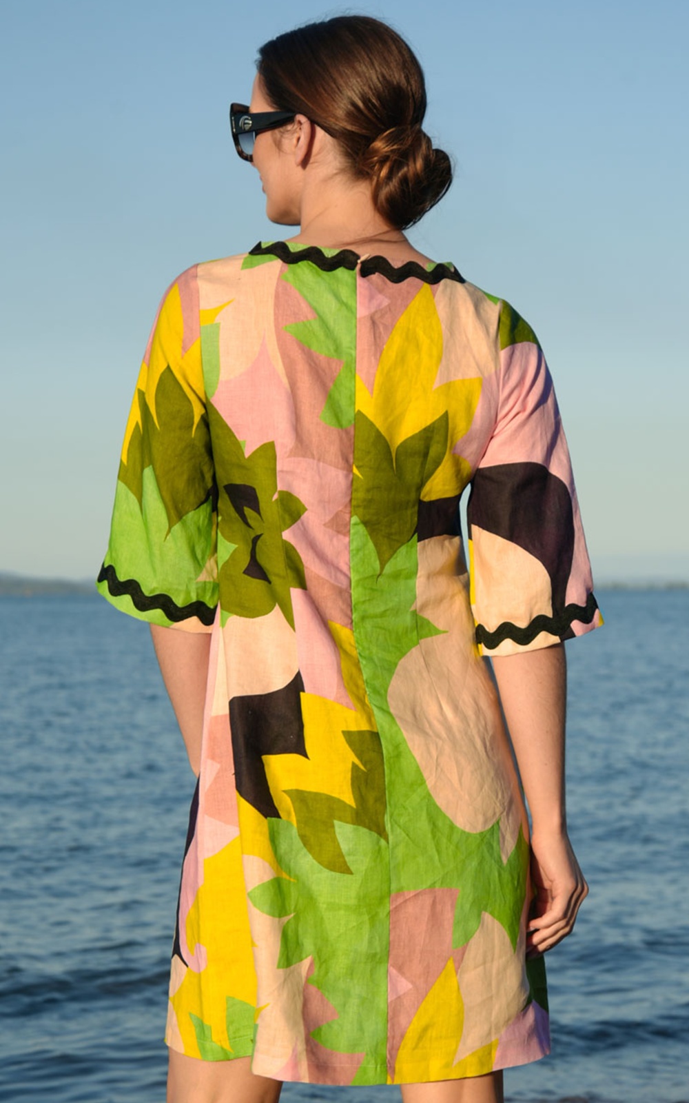 Continential Shift Dress product photo.