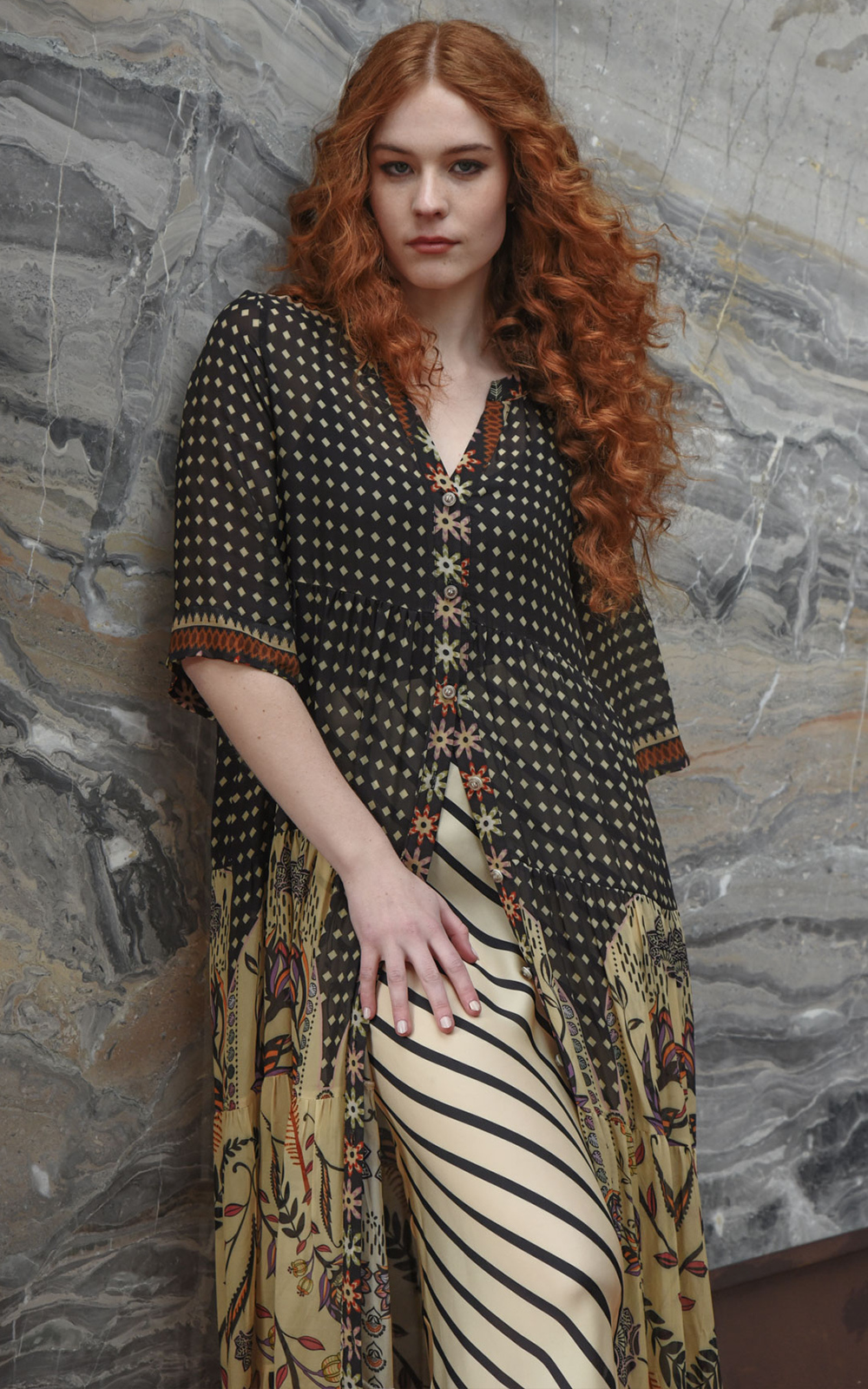 High And Rising Dress product photo.