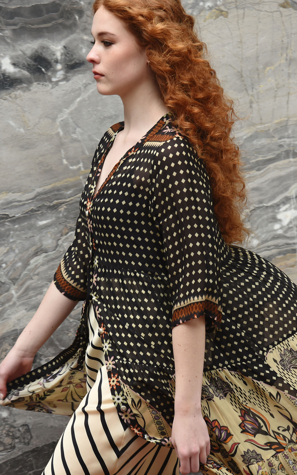 High And Rising Dress product photo.