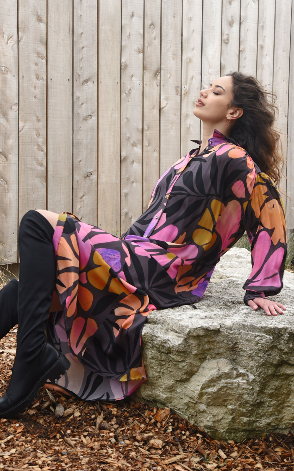 Night By Night Dress product photo.