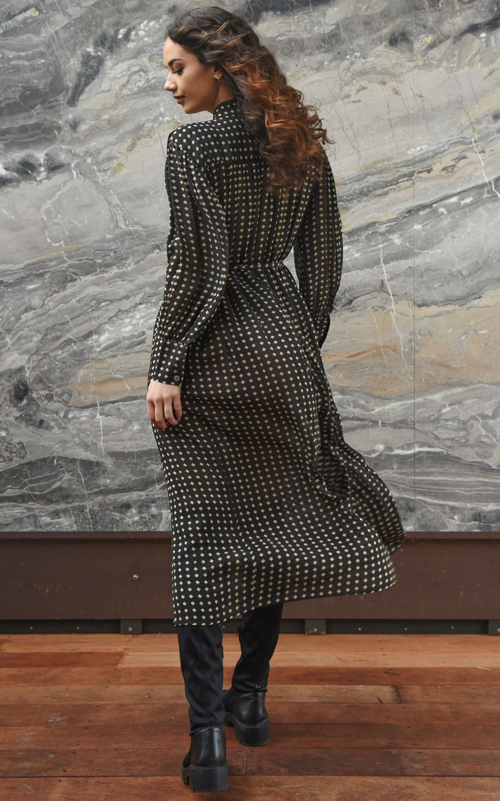 Night By Night Dress product photo.