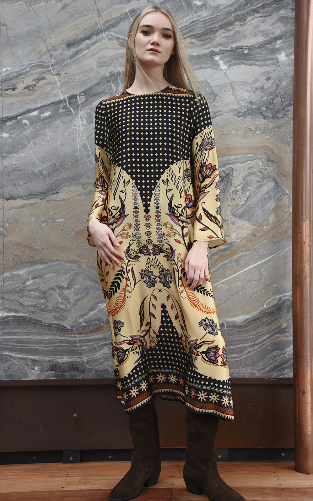 Charge It To My Room Dress product photo.