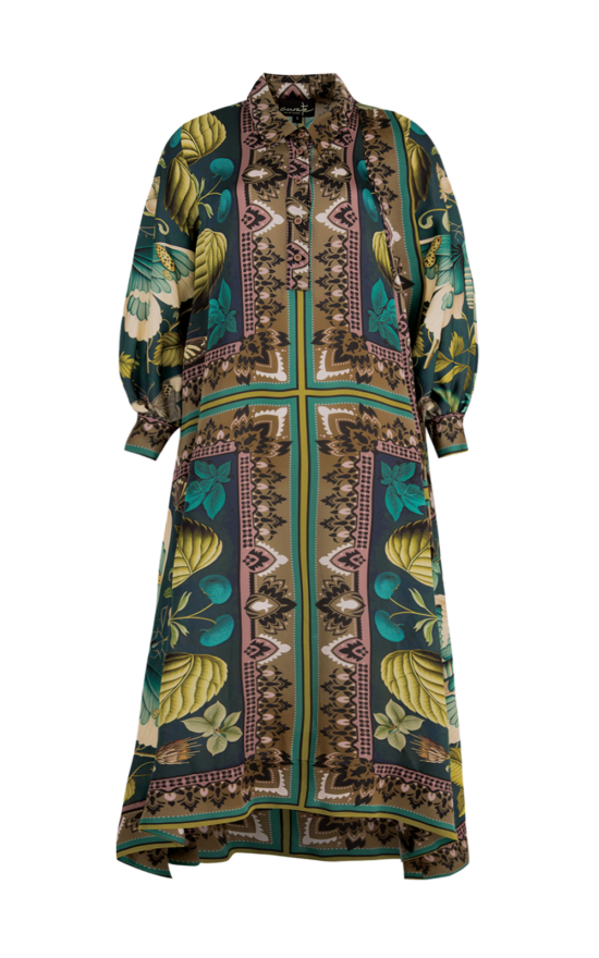 The Line Of Time Dress product photo.