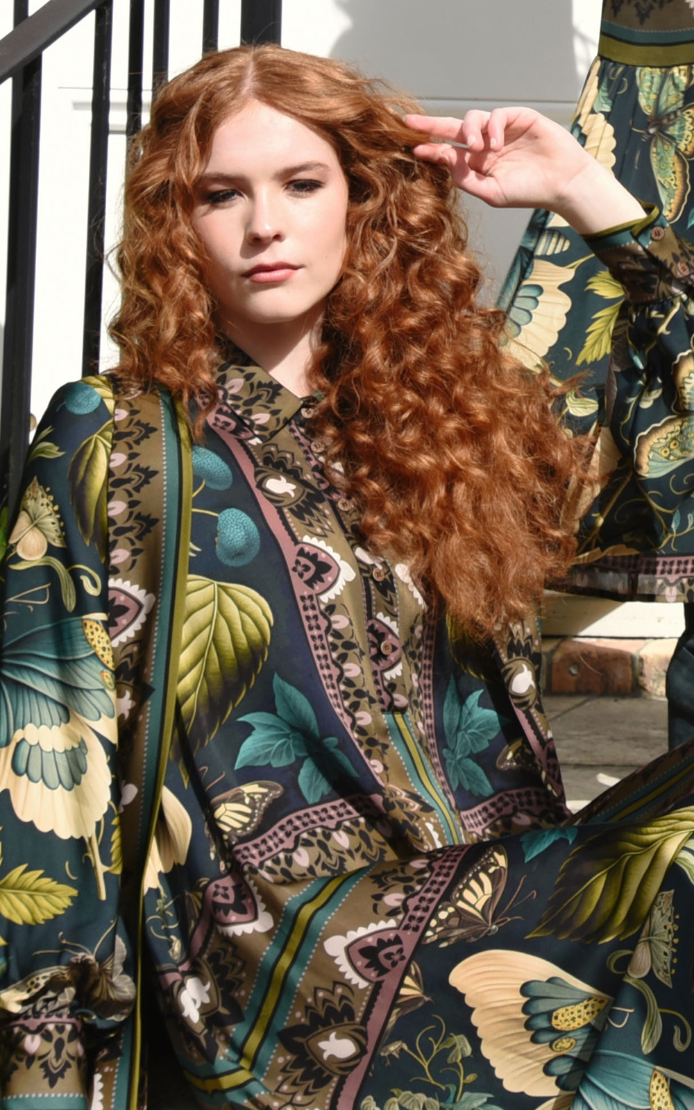 The Line Of Time Dress product photo.