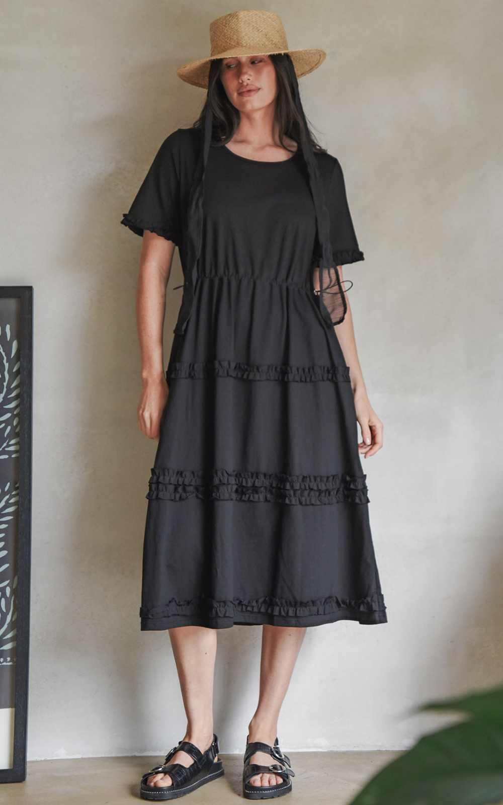 Unruffled Spirit Dress product photo.