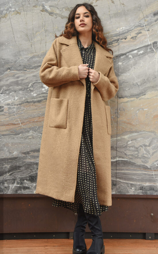 Coming Up Cozy Coat product photo.