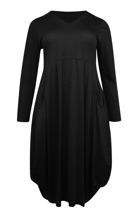 Carly Dress Merino product photo.