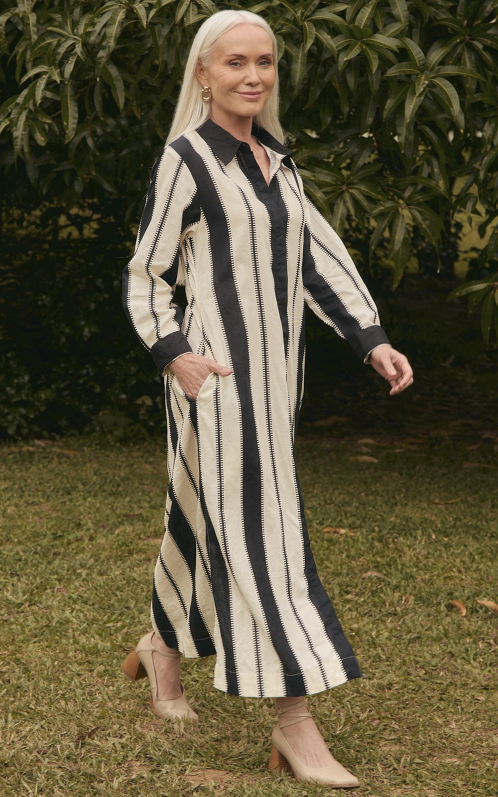 Gracie Dress In Shibuya product photo.