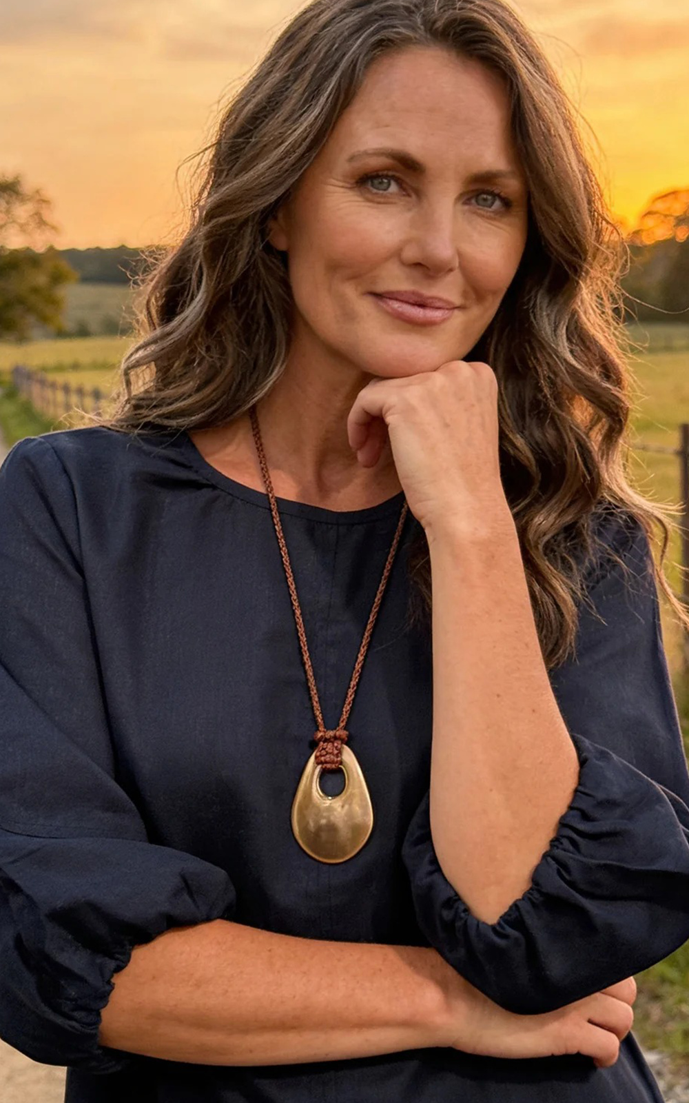 Hazel Short Linen Shift Dress product photo.