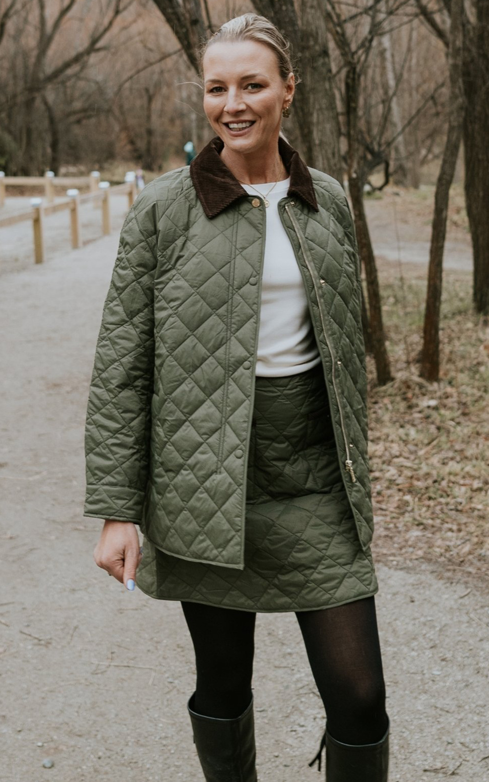 Daisy Quilt Jacket  product photo.