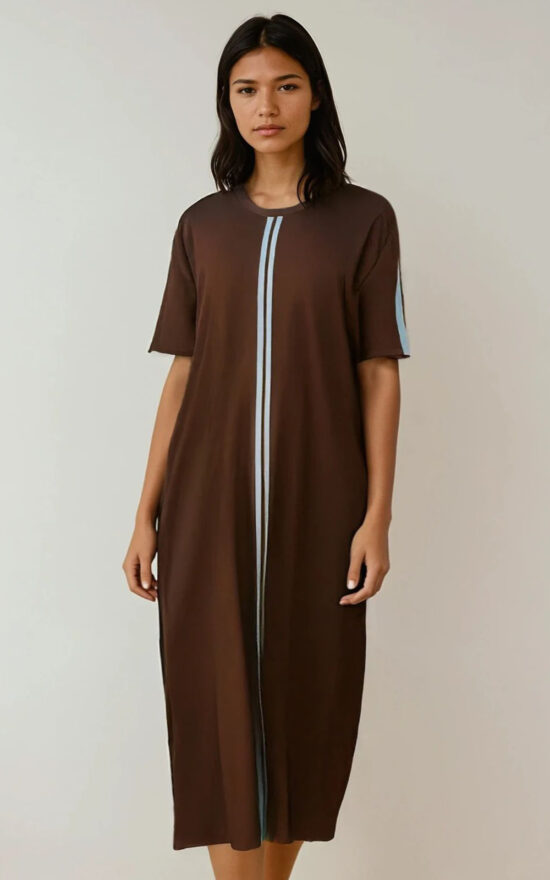 Solange Tee Dress product photo.