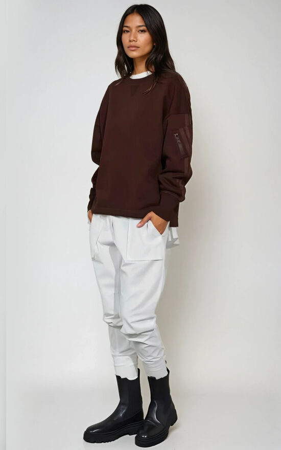 Saldo Crew Neck Sweater product photo.