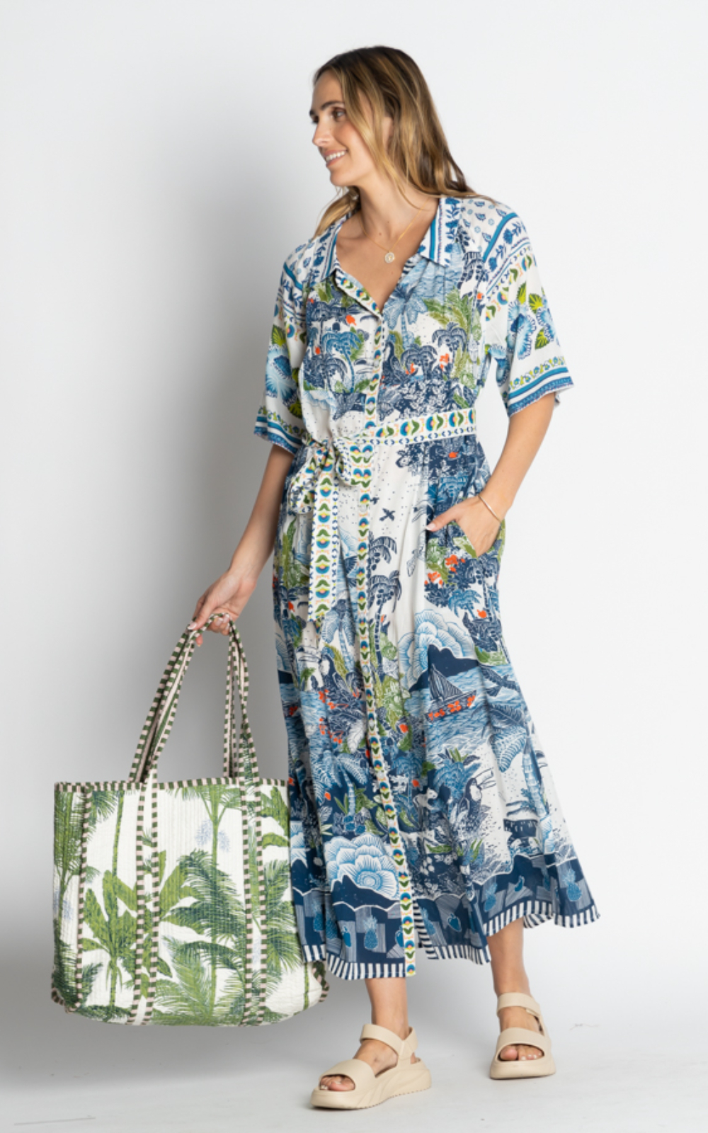 Dita Shirtdress product photo.