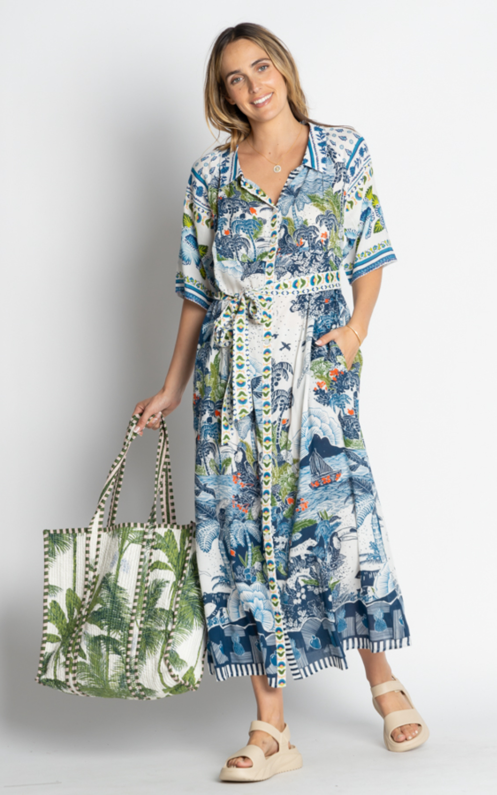 Dita Shirtdress product photo.