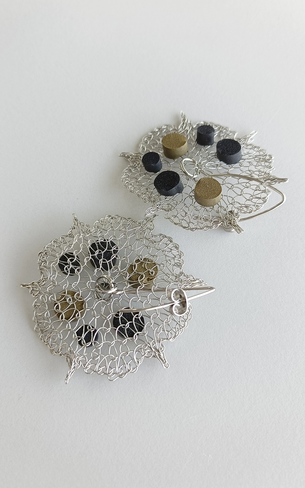 Dots Earrings product photo.