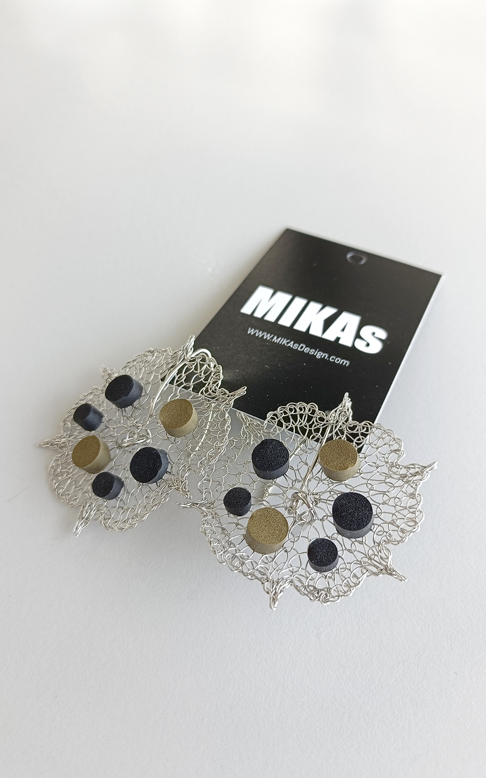 Dots Earrings product photo.