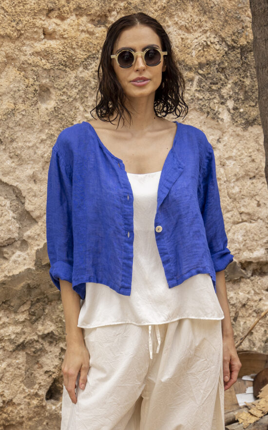 Doto Jacket Gauze Linen product photo.