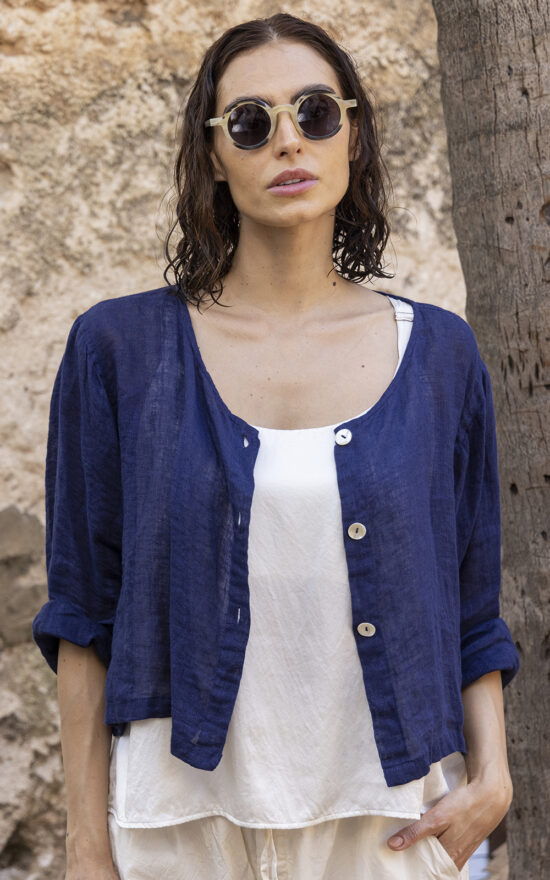Doto Jacket Gauze Linen product photo.