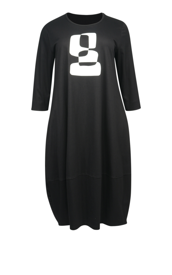 3/4 Slv Cocoon Dress product photo.