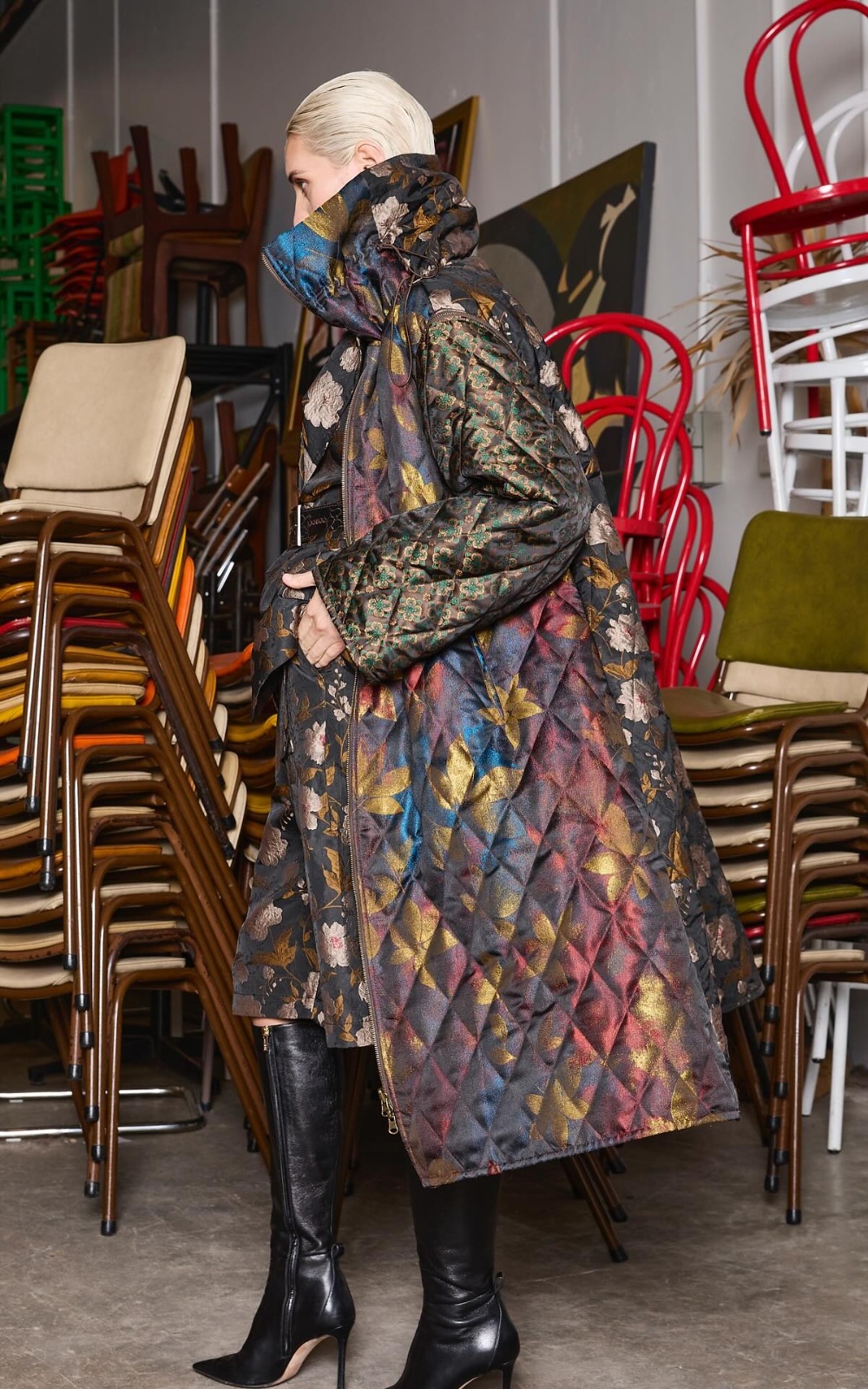 Puff Coat product photo.