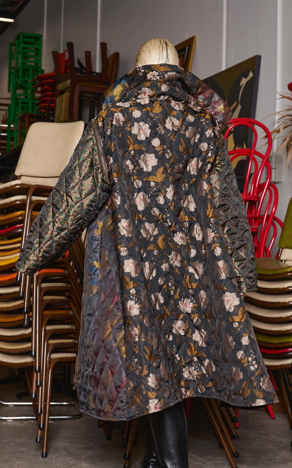 Puff Coat product photo.