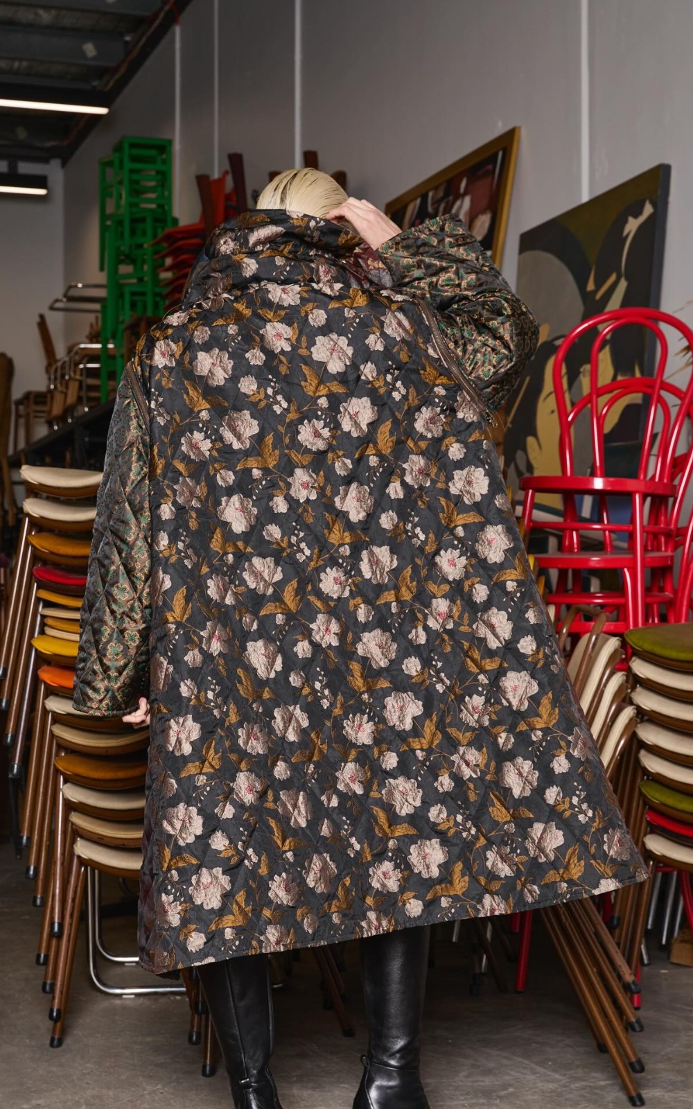 Puff Coat product photo.