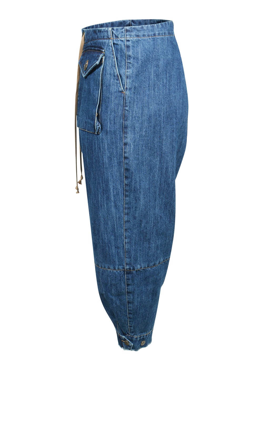 Trucker In Cotton Denim product photo.