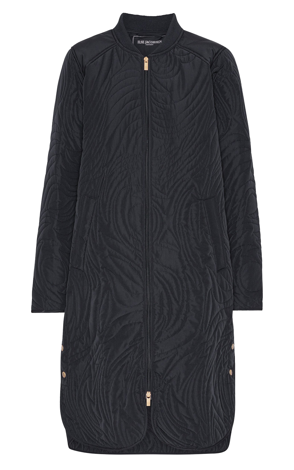 Dune Padded Quilt Coat product photo.